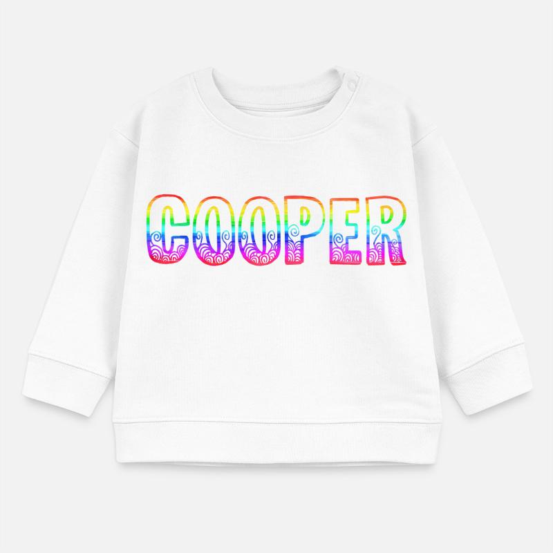 cooper rs regenbogen Baby Organic Sweatshirt Baby Changer von Stanley/Stella