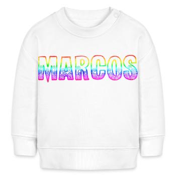 Marcos RS Rainbow - Baby Sweatshirt by Stanley/Stella - white - Front