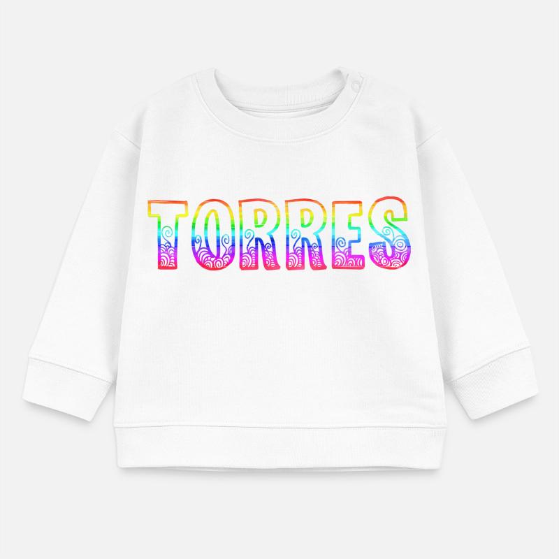 torres rs regenbogen Baby Organic Sweatshirt Baby Changer von Stanley/Stella