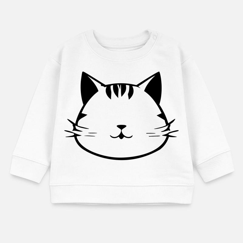 Chat Sweat bébé bio Stanley/Stella