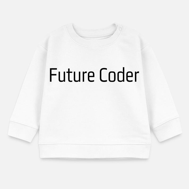 Codeur du futur Sweat bébé bio Stanley/Stella