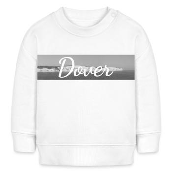 Retro Lettering at White Cliffs Dover Kent - Baby Sweatshirt by Stanley/Stella - white - Front