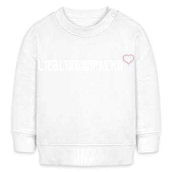 Spacko - Baby Organic Sweatshirt Baby Changer von Stanley/Stella - Weiß - Vorne