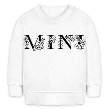 Kleiner Wirbelwind - Baby Organic Sweatshirt Baby Changer von Stanley/Stella - Weiß - Vorne