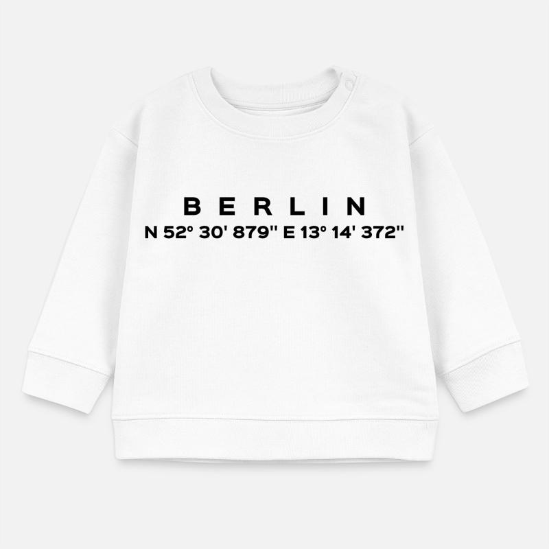 Berlin Baby Organic Sweatshirt Baby Changer von Stanley/Stella