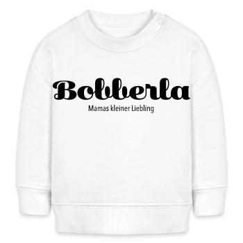 Bobberla Mamas Liebling - Baby Organic Sweatshirt Baby Changer von Stanley/Stella - Weiß - Vorne