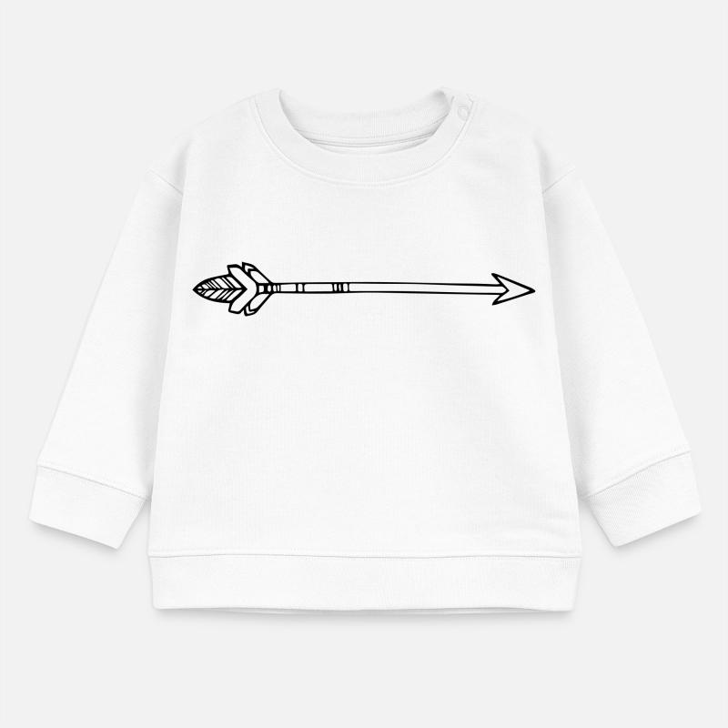 flèche Sweat bébé bio Stanley/Stella