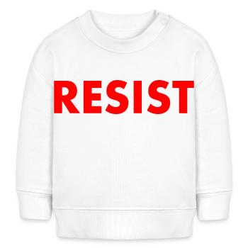 Resist - Sweat bébé bio Stanley/Stella - blanc - Devant