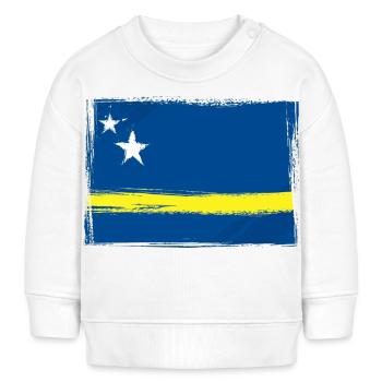 Curacao - Baby Organic Sweatshirt Baby Changer von Stanley/Stella - Weiß - Vorne