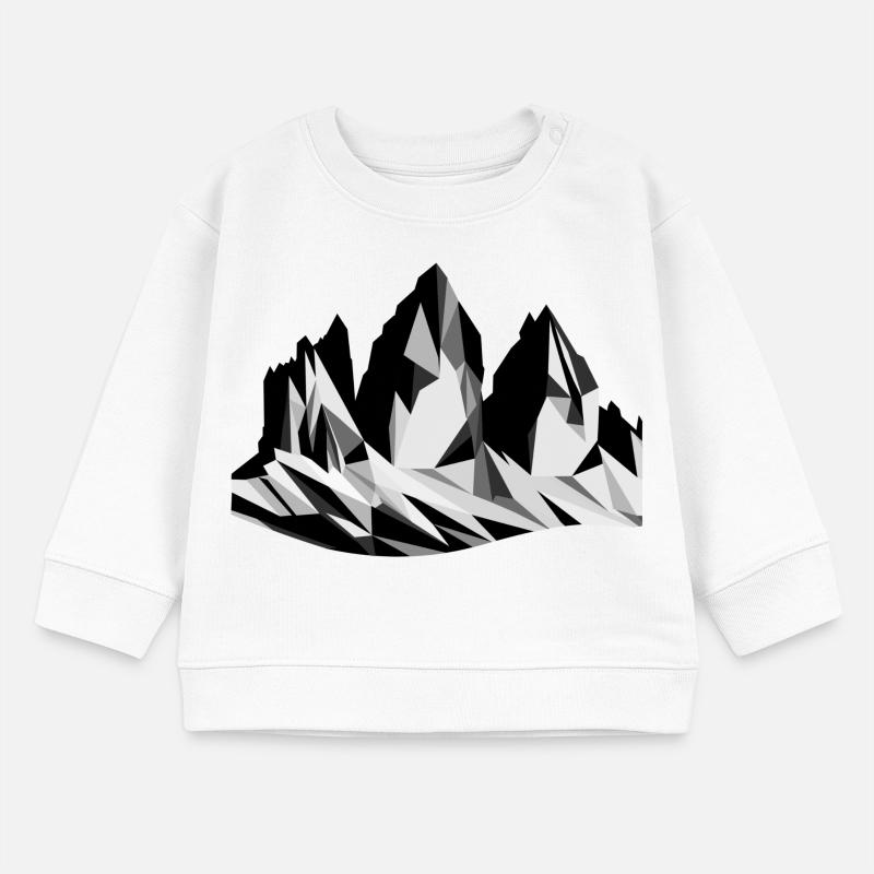 Three Peaks par excellence Baby Sweatshirt by Stanley/Stella