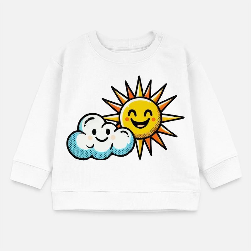 Nuage Soleil Sweat bébé bio Stanley/Stella