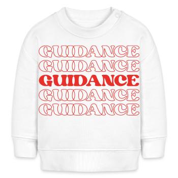 Guidance Adviser Guide Mentor Consultant - Baby Organic Sweatshirt Baby Changer von Stanley/Stella - Weiß - Vorne