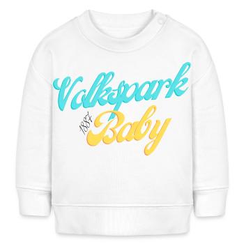 Volkspark Baby 1887 Junge - Baby Organic Sweatshirt Baby Changer von Stanley/Stella - Weiß - Vorne