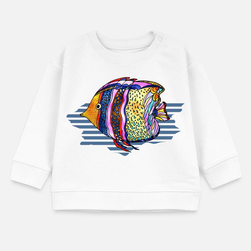 Fish Baby Sweatshirt by Stanley/Stella