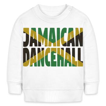 Dancehall jamaïcain - Sweat bébé bio Stanley/Stella - blanc - Devant