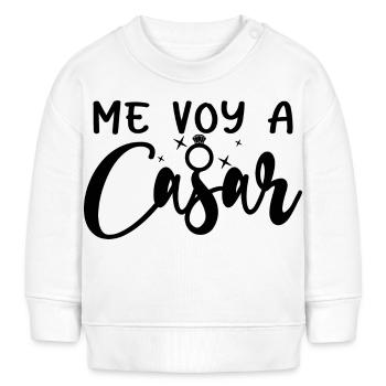 Me Voy A Casar I'm Getting Married Wedding Engaged - Baby Sweatshirt by Stanley/Stella - white - Front