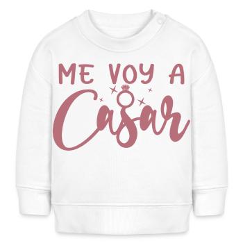 Me Voy A Casar I'm Getting Married Wedding Engaged - Baby Sweatshirt by Stanley/Stella - white - Front