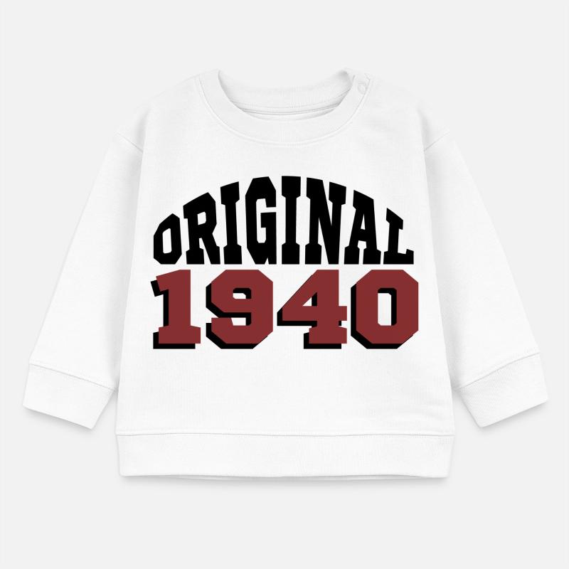 Original 1940 Sweat bébé bio Stanley/Stella