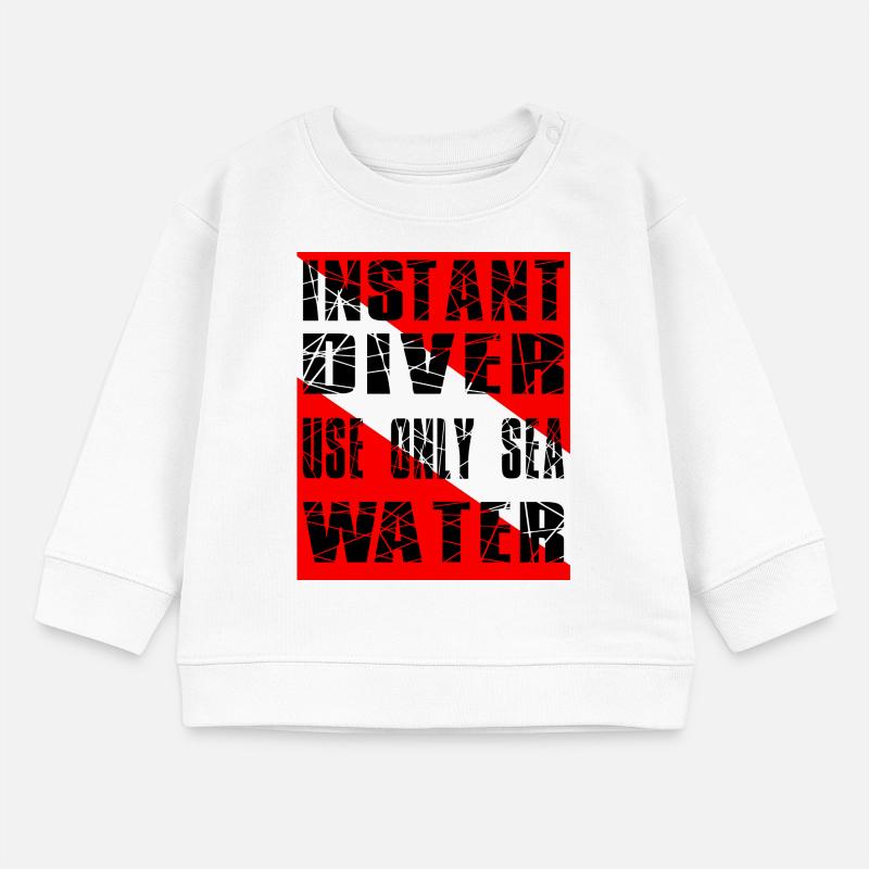 DIVER DE L’INSTANT Sweat bébé bio Stanley/Stella