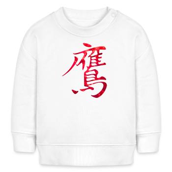 Aigle chinois - Sweat bébé bio Stanley/Stella - blanc - Devant