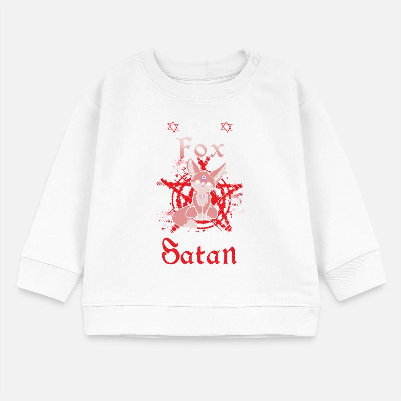 Pet Fox Hail Satan Baby Sweatshirt by Stanley/Stella
