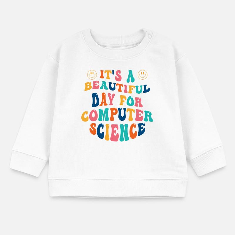 Informatik Studentin Baby Organic Sweatshirt Baby Changer von Stanley/Stella