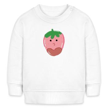 Kawaii Candy - Baby Organic Sweatshirt Baby Changer von Stanley/Stella - Weiß - Vorne