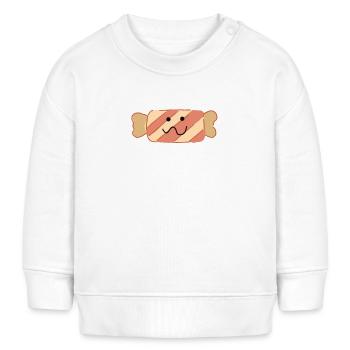 Kawaii Snoep - Baby sweater biologisch Stanley/Stella - wit - Voor