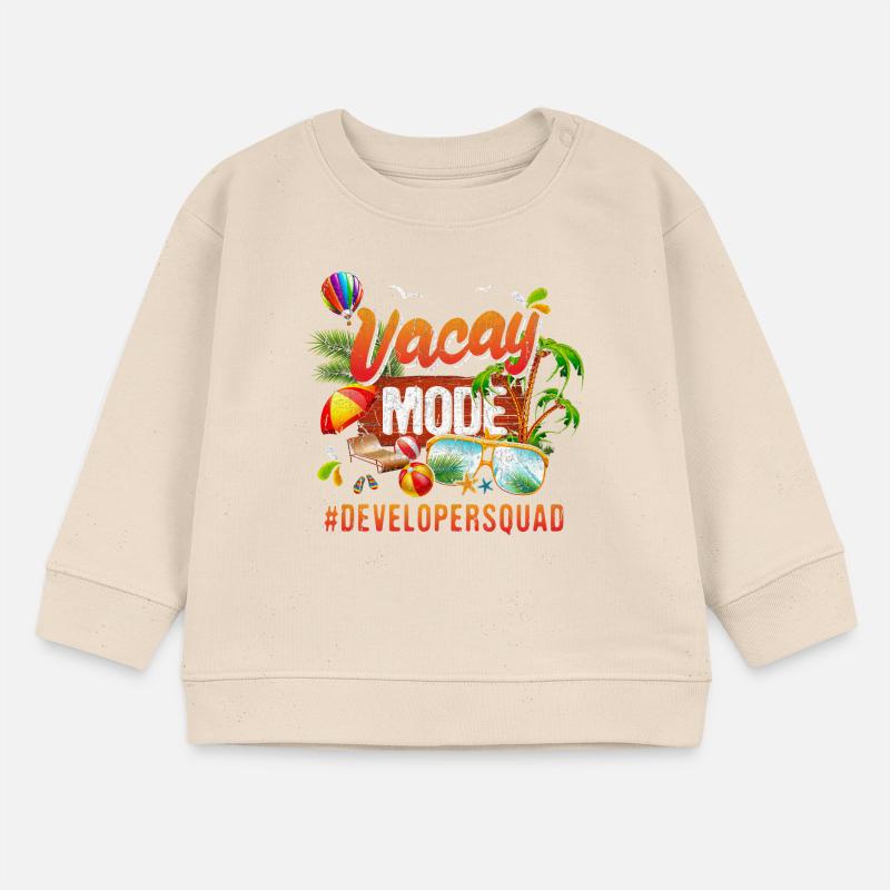 Developer Vacation Group #Developersquad Baby Sweatshirt by Stanley/Stella