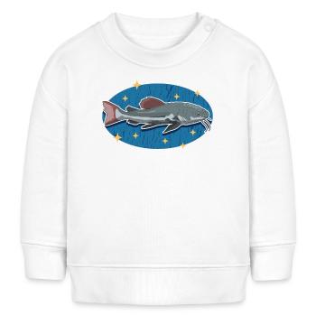 Catfish Fish Catfish Fishing Catfish Gift - Baby Sweatshirt by Stanley/Stella - white - Front