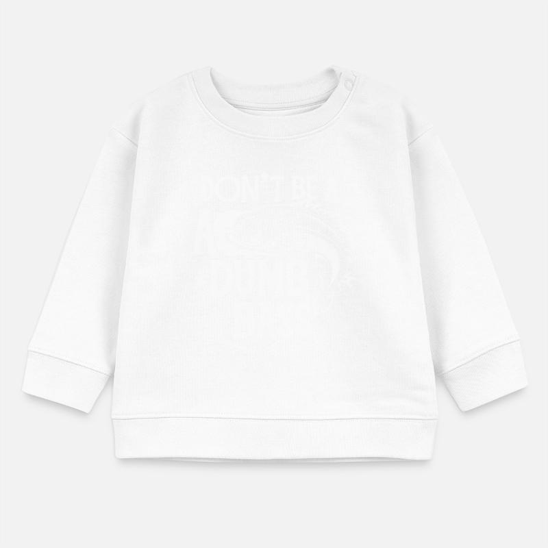 Sei kein dummer Barschfischer Baby Organic Sweatshirt Baby Changer von Stanley/Stella