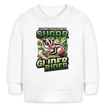 Australian Sugar Glider Short-headed Gliders - Baby Sweatshirt by Stanley/Stella - white - Front