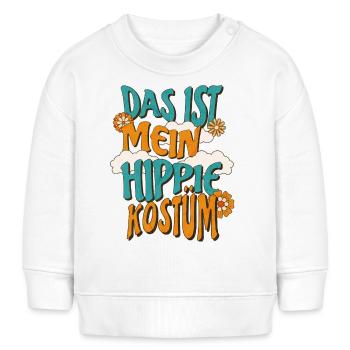 Hippie Kostüm - Baby Organic Sweatshirt Baby Changer von Stanley/Stella - Weiß - Vorne