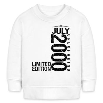 Anniversary 2000 July 2000 July 2000 - Baby Sweatshirt by Stanley/Stella - white - Front