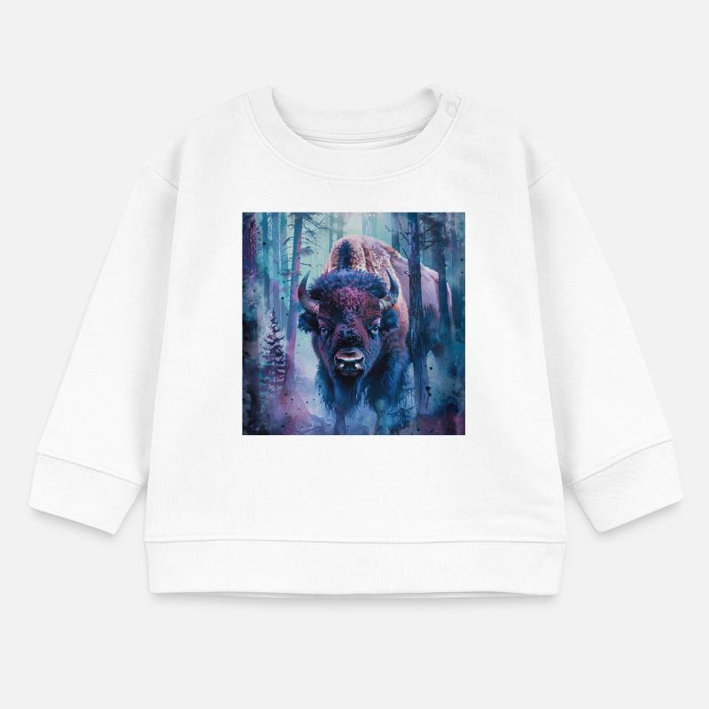 Bison Sweat bébé bio Stanley/Stella