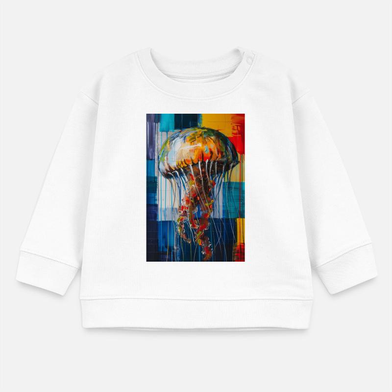 Méduse Sweat bébé bio Stanley/Stella