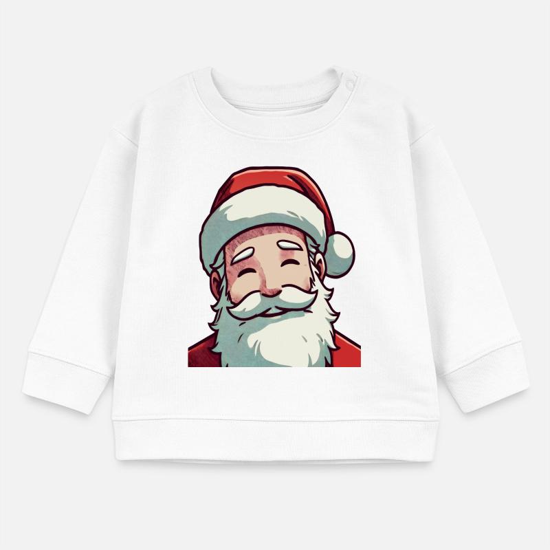 Weihnachtsmann Baby Organic Sweatshirt Baby Changer von Stanley/Stella