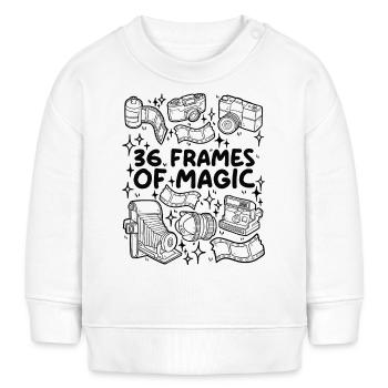 36 Frames of Magic – Analog Love - Baby Sweatshirt by Stanley/Stella - white - Front