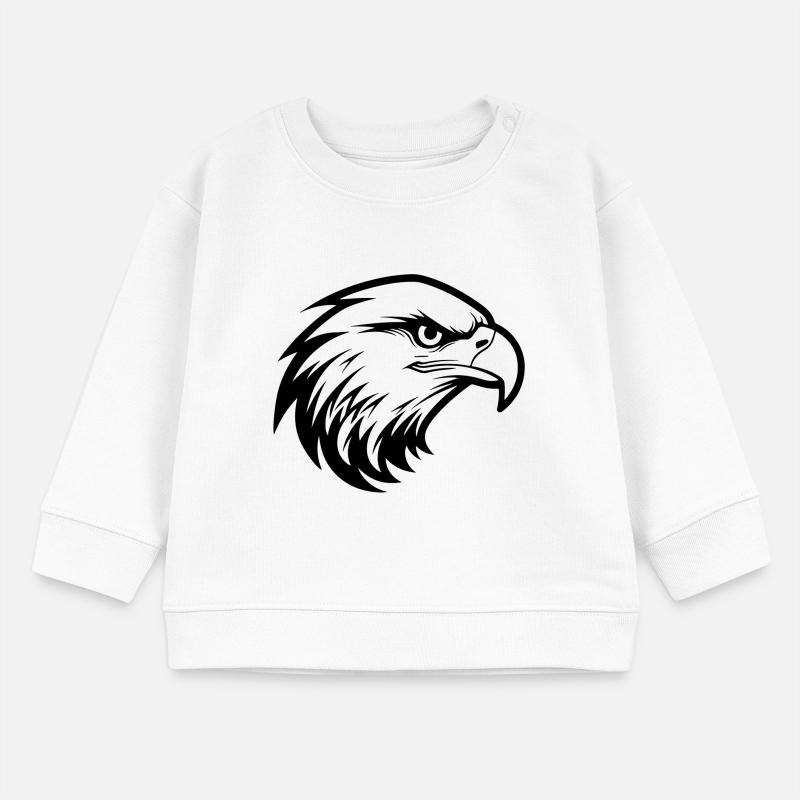 Eagle head Baby Sweatshirt by Stanley/Stella