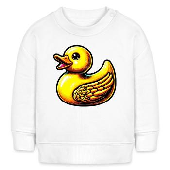 Caneton Canard Canard - Sweat bébé bio Stanley/Stella - blanc - Devant