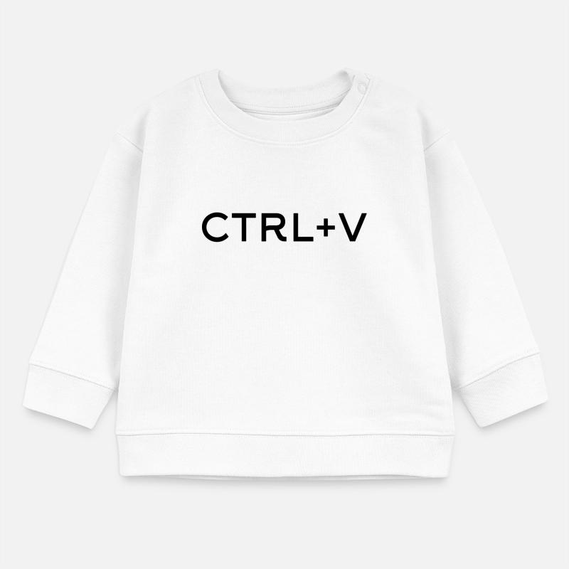 ctrl + v Sweat bébé bio Stanley/Stella