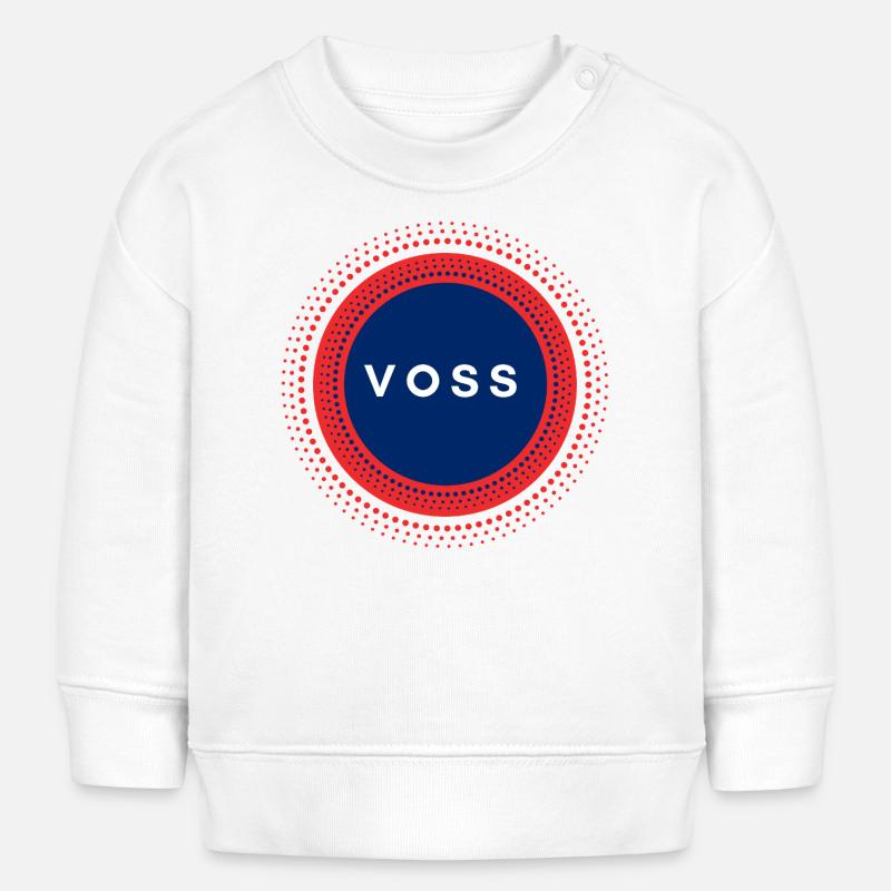 Voss Norvège - Sweat bébé bio Stanley/Stella - blanc