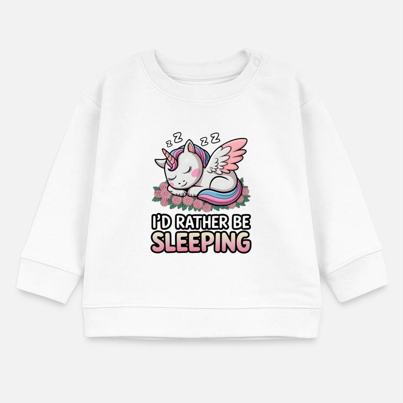 I'd Rather Be Sleeping Baby Sweatshirt by Stanley/Stella