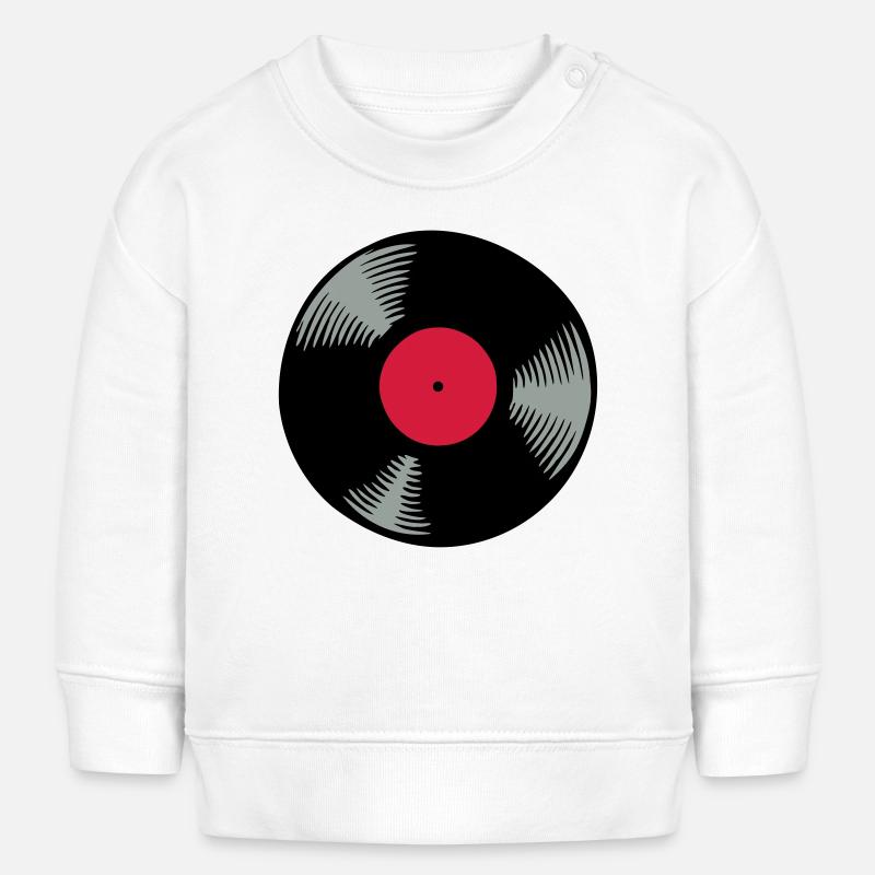 Vinyl - Baby Sweatshirt by Stanley/Stella - white