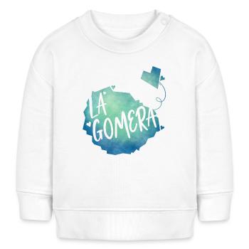 La Gomera - Baby Organic Sweatshirt Baby Changer von Stanley/Stella - Weiß - Vorne