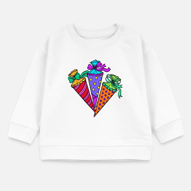 Sac d’école Début de l’école Sweat bébé bio Stanley/Stella