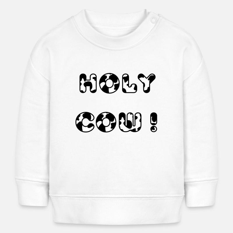 Holy Cow - Baby Sweatshirt by Stanley/Stella - white