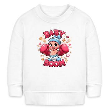 Baby Boom - Baby Sweatshirt by Stanley/Stella - white - Front