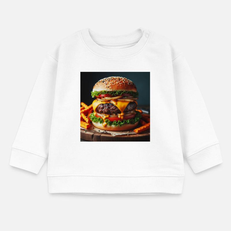 Burger complet Sweat bébé bio Stanley/Stella