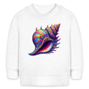 Shell - Baby Sweatshirt by Stanley/Stella - white - Front
